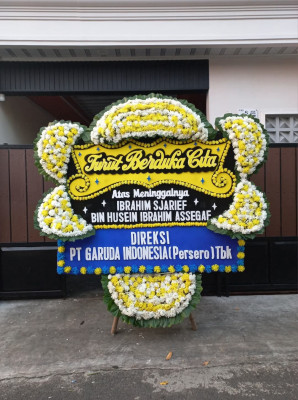 Papan Bunga Duka di Sei Sikambing C Ii