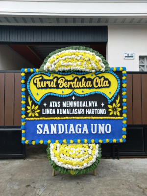 Papan Bunga Duka di Sei Sikambing C Ii
